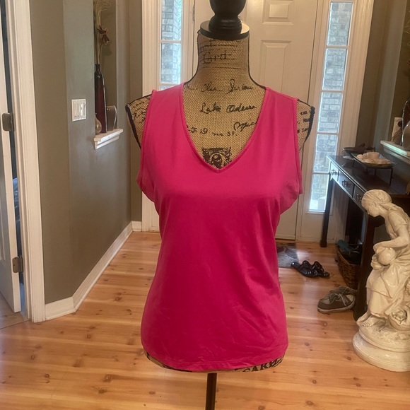 Melrose Tops - Pink Tank Top